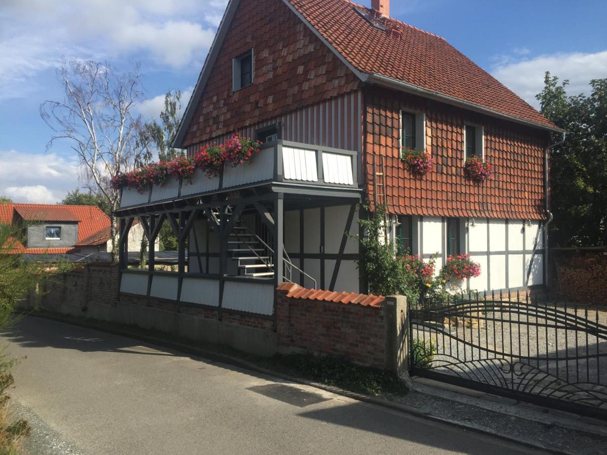 Schöne gemütliche Ferienwohnung mit Kamin im Harz I Darlingerode Exterior foto